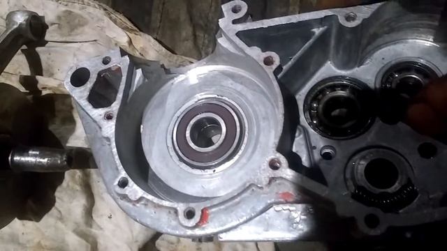Cz 125 516 с поршневой иж юпитер 5, внутрянка.