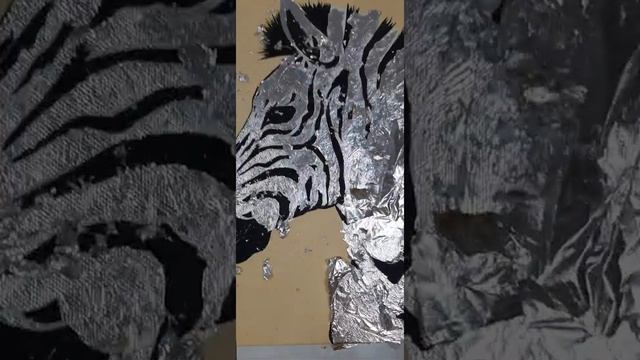 Поталь. Интерьерная картина