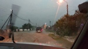 Возвращение домой под градом