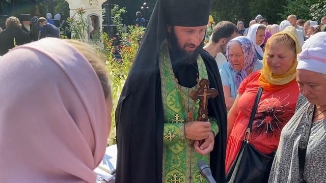 День памяти батюшка Ионы Игнатенко. В кадре архимандрит Дамиан. 2022 год смотреть онлайн