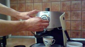 Kaip naudotis kavos aparatu Saeco Nina Plus Cappuccino