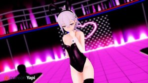 【R18 MMD】Bunny Girl Silver Wolf【SeSeSe】
