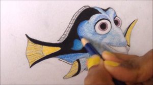 Finding Dory Speed Drawing