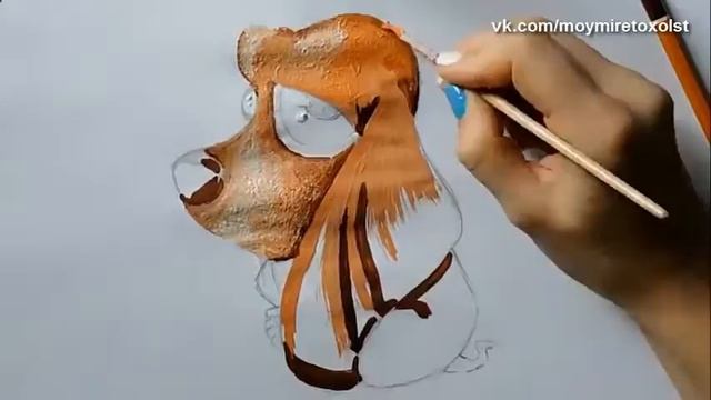 Как рисовать зайца карандашом смотреть онлайн