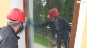 Мытье окон после ремонта фасада