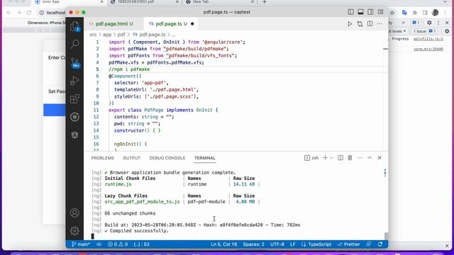 how to use pdfmake library in ionic capacitor app to download pdf with password смотреть онлайн