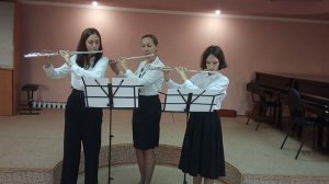 Трио флейтистов. А. Вивальди "Осень" I ч.