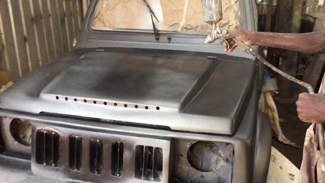 Suzuki samurai full body paint restoration смотреть онлайн