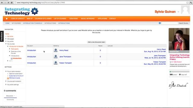 Moodle Introduction & Profile смотреть онлайн