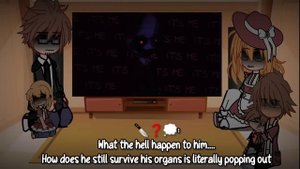 Past Afton react to their Future ||Michael Afton || 3/4