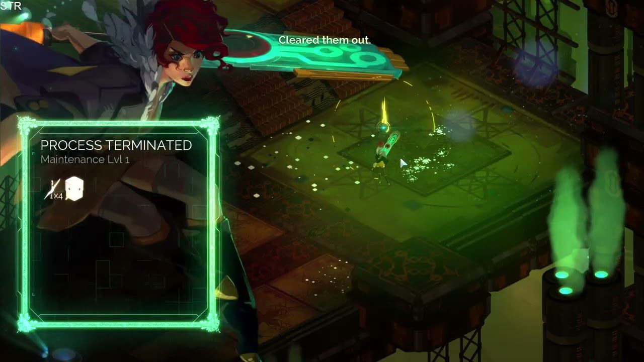 Transistor. Часть 5. В которой мы попадаем в местную матрицу и едем на мотоцикле обратно.