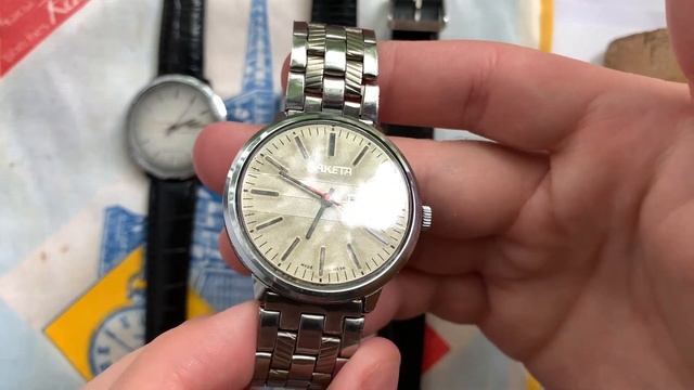 Видеообзор на часы Ракета-паутинка в 401 корпусе 2628.Н смотреть онлайн