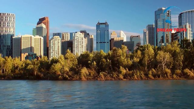 Calgary Canada City Tour Ultra HD - Calgary City Alberta Canada смотреть онлайн