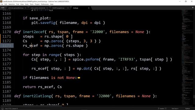 Latitude / Longitude Coordinates Software | Orbital Mechanics with Python 33 смотреть онлайн