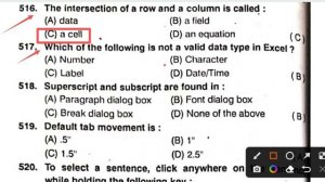 Elementary Computer Application 650 Important Questions B.A, B.Com, BSc.Part 1#Rajasthan University