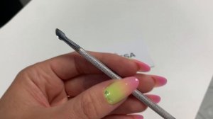 Пушер (шабер) для маникюра двусторонний классический