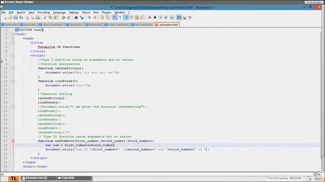 JavaScript Functions 4/7