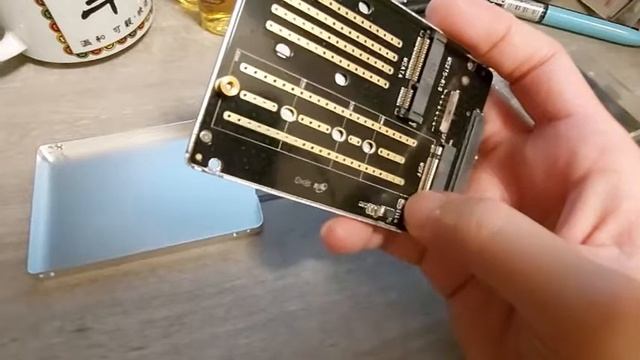 Orico MSATA M.2 to SATA adapter смотреть онлайн