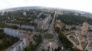 Bryansk city from the height of the Lite version \ город Брянск с высоты лайт версия