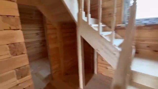 Дом из сухого бруса. смотреть онлайн