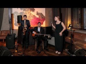 Black & White Jazz Band - Vocal Trio in Recolte