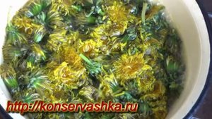 Варенье из одуванчиков, рецепт