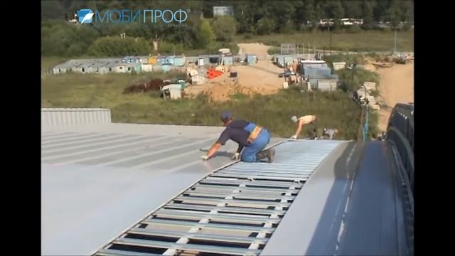 Монтаж фальцевой кровли объект "Электроподстанция", г  Красногорск