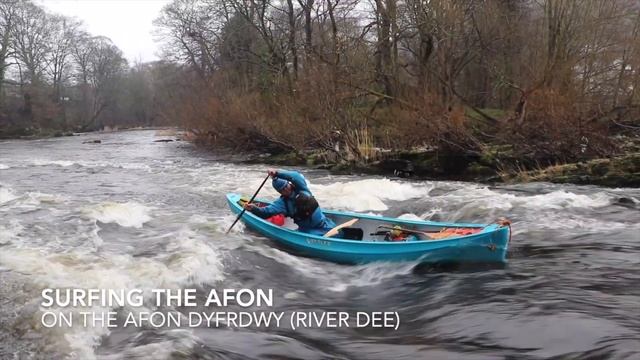 Surfing a Canoe:  how to surf a river wave. смотреть онлайн