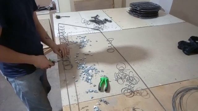 как собрать пружины на диван! смотреть онлайн