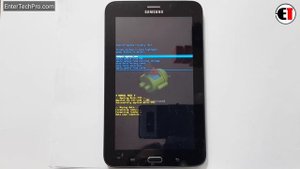 Samsung Tab 3 Neo (SM T111) Hard Reset/ Pattern Unlock Easy Trick With Keys