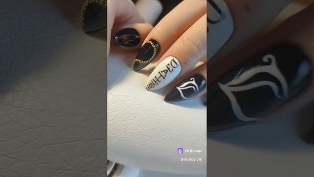 Маникюр в стиле "Тетрадь смерти" ? смотреть онлайн