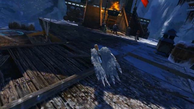 GW2 White Feather Wings (500 gems) смотреть онлайн
