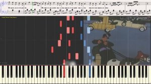 Песня старого извозчика - Леонид Утёсов (Ноты и Видеоурок для фортепиано) (piano cover)