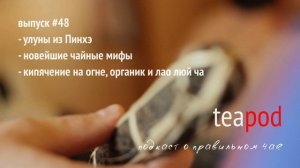 TeaPOD: подкаст о чае. Выпуск 48: улуны из Пинхэ и новые чайные мифы