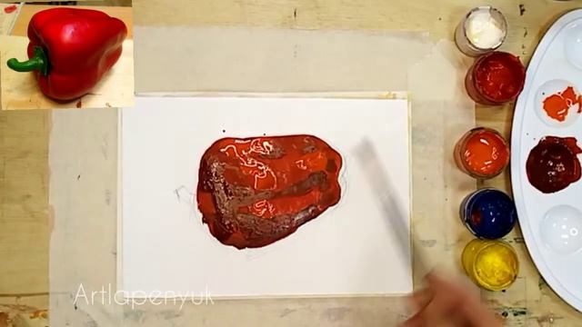 Как нарисовать перчик? смотреть онлайн