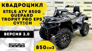 Квадроцикл Stels 850 Guepard Trophy PRO EPS 2.0