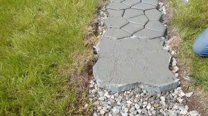 Как сделать садовую дорожку из песка и цемента