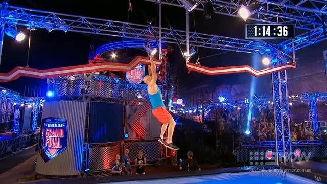 Ninja run: Alex Bigg (Grand Final - Stage 2) | Australian Ninja Warrior 2018 смотреть онлайн
