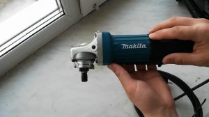 Обзор ушм. Makita GA5034, 125mm.балгарка на 125 кружок....