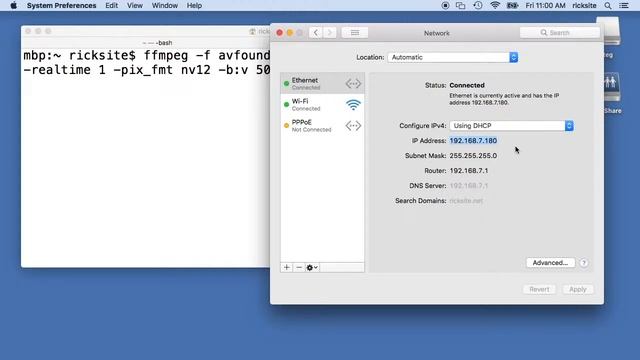 Stream a Mac Screen to a Raspberry Pi using FFmpeg смотреть онлайн
