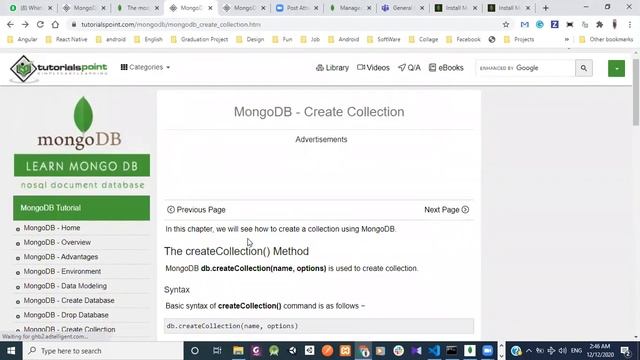 Creating Collections | MongoDB | Tutorial 3 смотреть онлайн