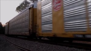 NS 28T near Blair, SC with SD70ACe 1093 leading & P5 horn