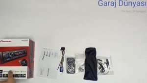 Pioneer MVH-S325BT USB-FM-AUX-Bluetooth 4x50 W Mekaniksiz Oto Teyp