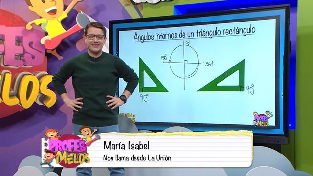 #ProfesMelos, Ángulos internos en un triángulo y problemas en la comunicación - Teleantioquia смотреть онлайн