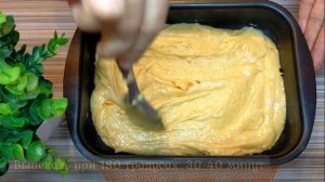 Ароматный пирог с хурмой и нежным кремом из Рикотты