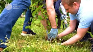 Посадка Сада Богородицы у Новоспасского монастыря