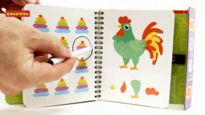 Игры в дорогу ЦВЕТОВАЯ ГОЛОВОЛОМКА, НАЙДИ ЛИШНЕЕ и ГЛАЗАСТИКИ BONDIBON