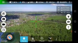 Тест максимальной дистанции полёта skydroid mx450