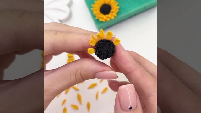 Мастер-класс по лепке подсолнуха от Нюты смотреть онлайн