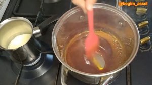 СНИКЕРС ТОРТЫНА КАРАМЕЛЬ (казакша рецепт). Карамель для торта Сникерс